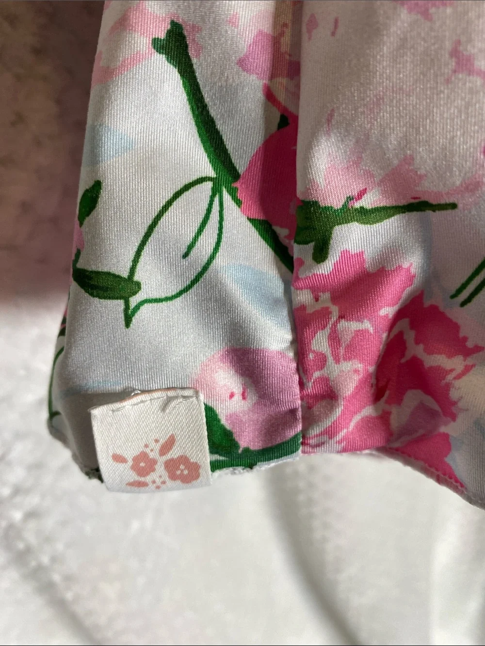 SweetHoney Pink and Green floral leotard dance wear